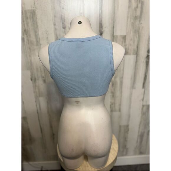 Blue crop top - Picture 3 of 6